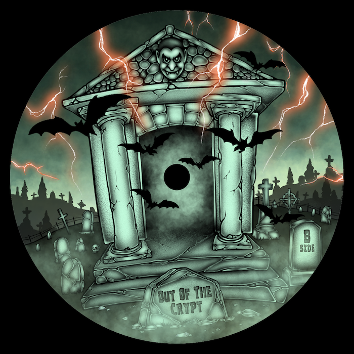 ( SW 001 ) VARIOUS ARTISTS - Out Of The Crypt ( 12" ) Spooky Wooky